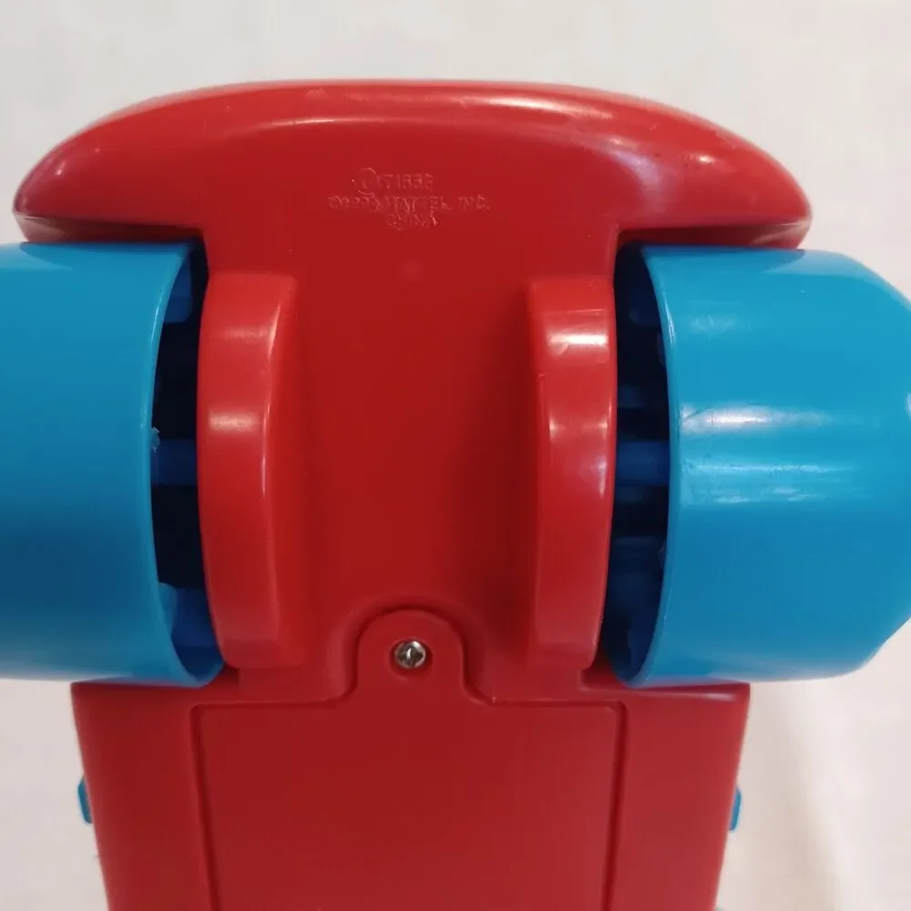 FISHER PRICE BABY SMARTRONICS NURSERY BUS POPPIN PALS TOY - WORKS - VINTAGE 1999